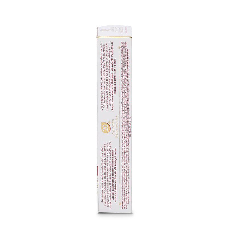 Ayurdent Classic – Seite der Faltschachtel