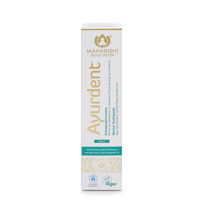 Ayurdent Mild Zahnpasta – Faltschachtel