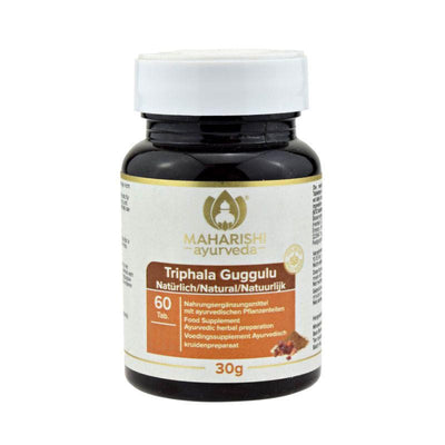 Triphala Guggulu — Amalaki, Bibhitaki, Haritaki, Guggul
